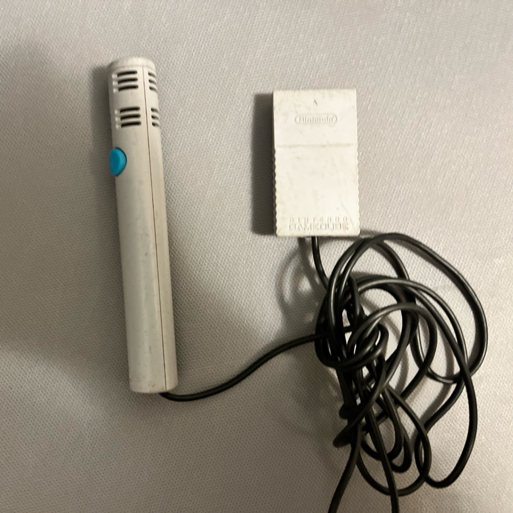 Nintendo Original 🎮 GameCube Microphone 🎤  euc!